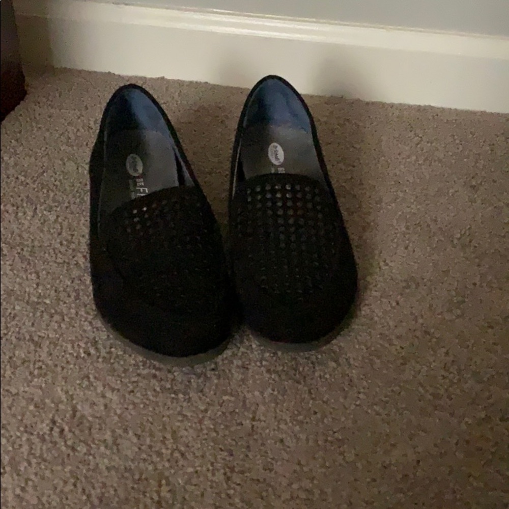 Dr. Scholl’s Be Free Black suede loafers
